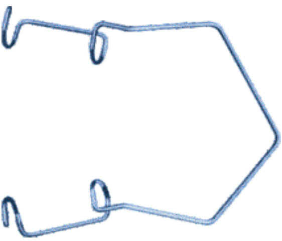 Barraquer Eye Speculum Fenestrated Open Blades Child